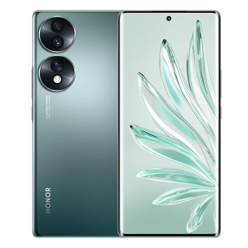 HONOR 70 5g Smartphone Global firmware 6.67-inch 4800mAh rear camera 54MP Snapdragon 778G Plus RAM 12GB ROM 512GB used phone view 3