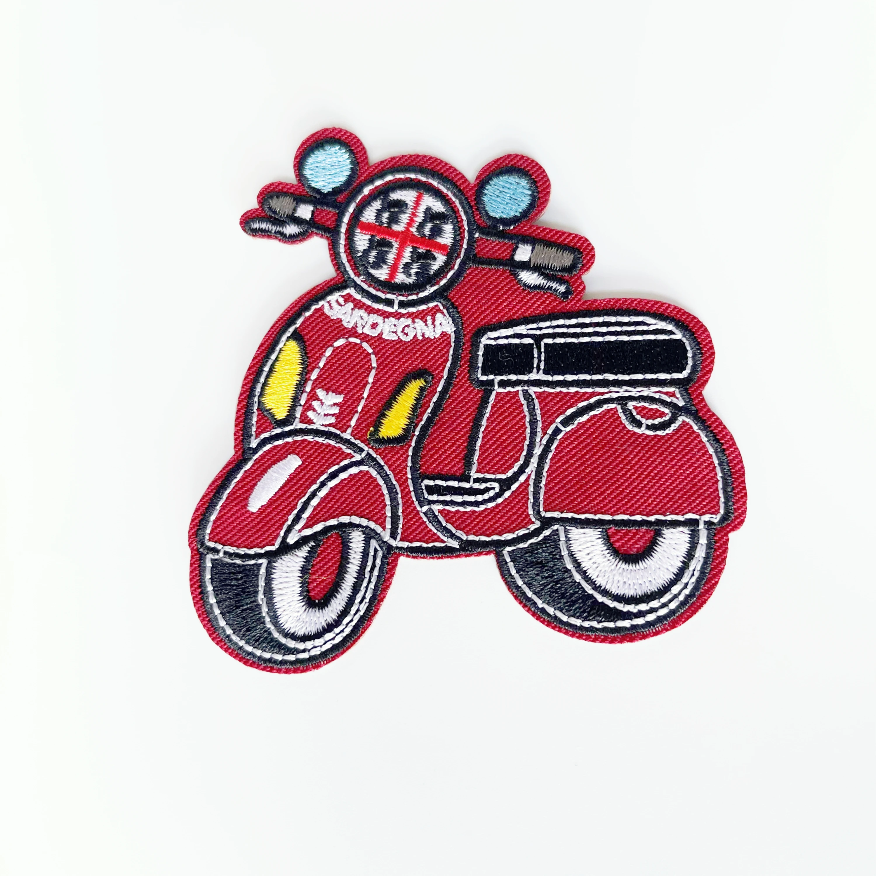 

Cartoon Car Embroidery Fabric Patch for Children's Clothing Shoes Hats Decorative Accessories Fabric Sticker