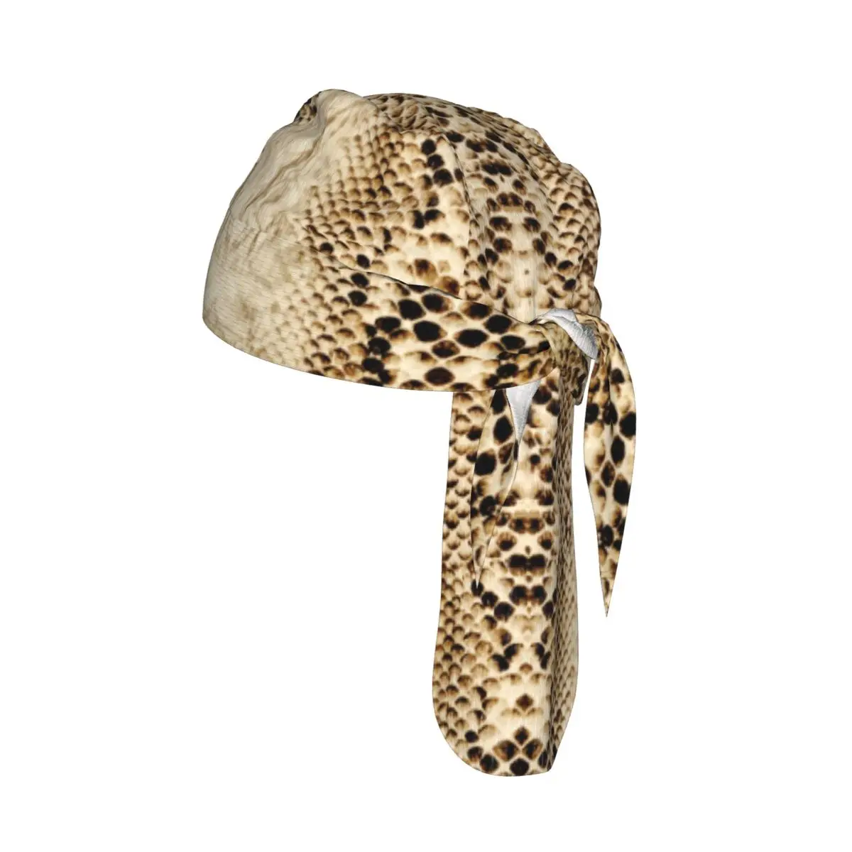 Snake Skin Sport Running Hiking Sunscreen Hood Headwear Cycling Cap Quick Dry Pirate Hat