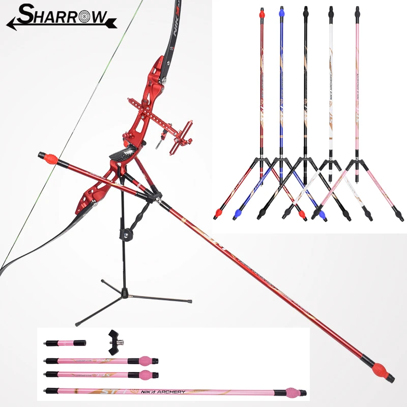 

Archery Carbon Stabilizer 5/12/30inch Balance Bar V Bar 35° Compound Recurve Bow Shooting Target Hunting Damper Shock Absorption