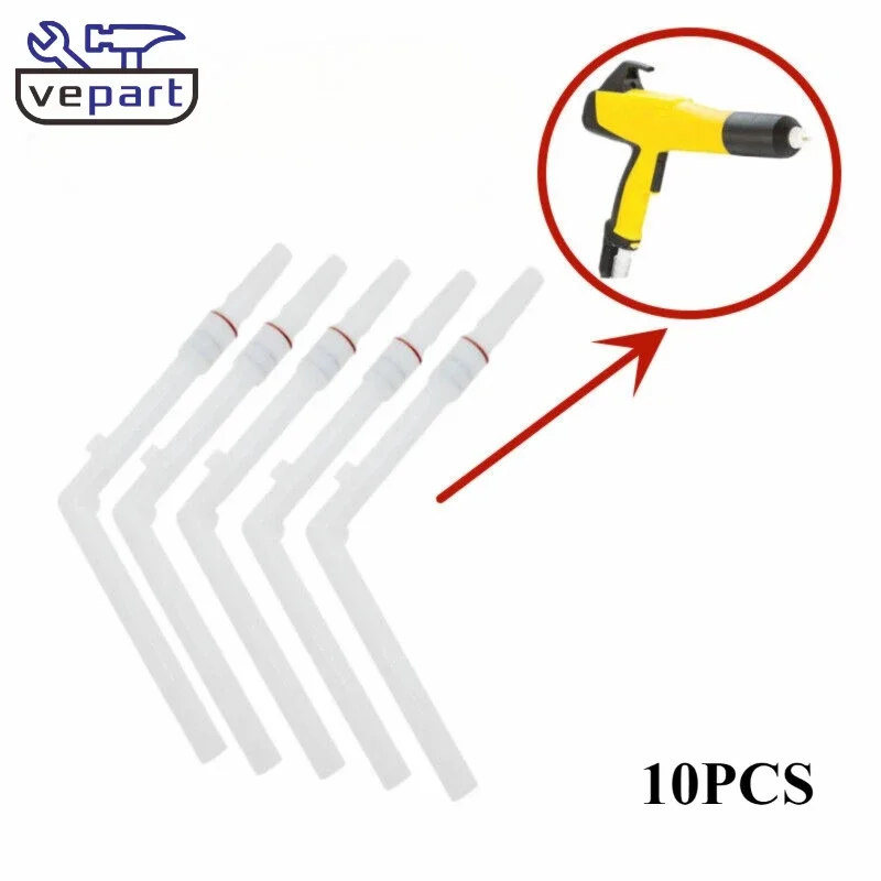 

10 PCS Inner Powder Tube 2324123 For Wagner X1 Electrostatic Powder Coating Gun