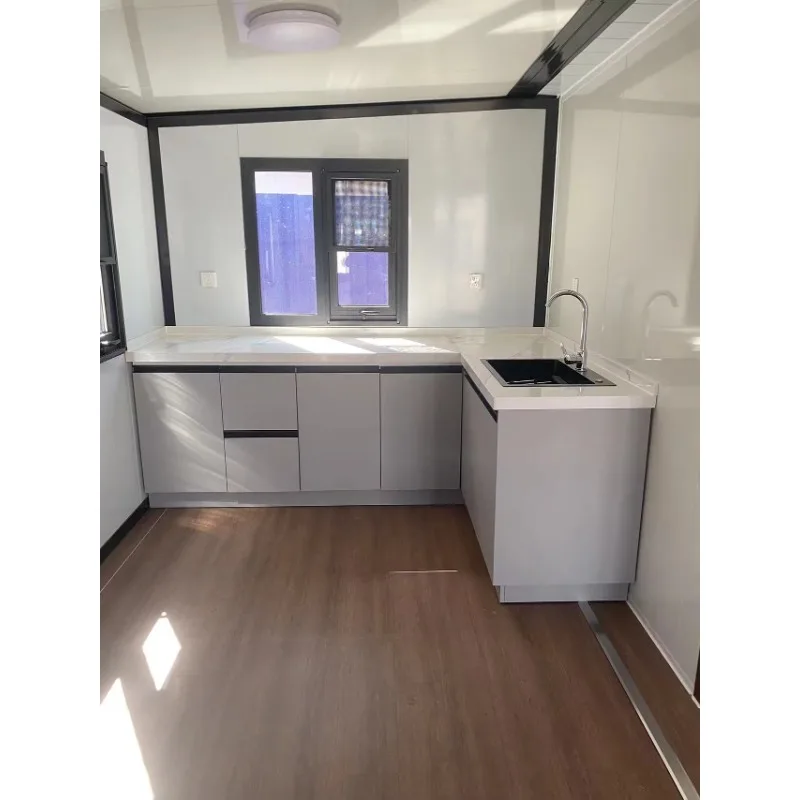 40ft Fold House Prefab Portable Container Home Expandable Mobile 3 Bedroom Modular Prefabricated House Shop Hotel Outdoor