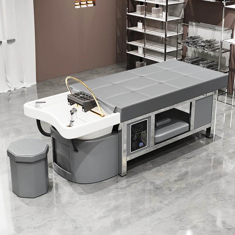 

Head Spa Barber Shampoo Chairs Luxury Massage Equipment Stylist Shampoo Chairs Stool Hairdressing Furniture Kapsalon Stoel Lsxtc