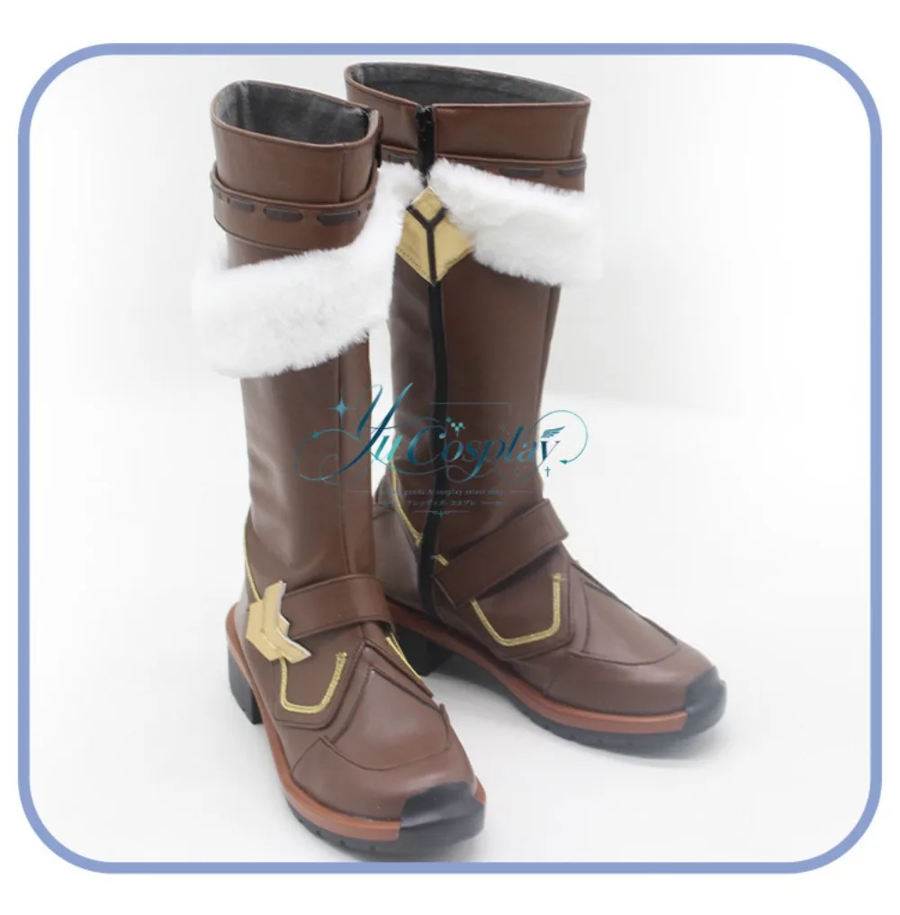 Genshin Impact Arosha Cosplay Boots Custom Made for New Year Game Festival Character Event and Photography