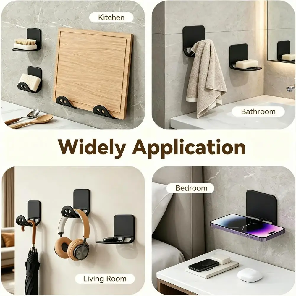 Kitchen Sink Caddy Self-adhesive Sponge Holder Organizer Rust-proof Aluminum Alloy Drainage Rack for Kitchen for Sponges