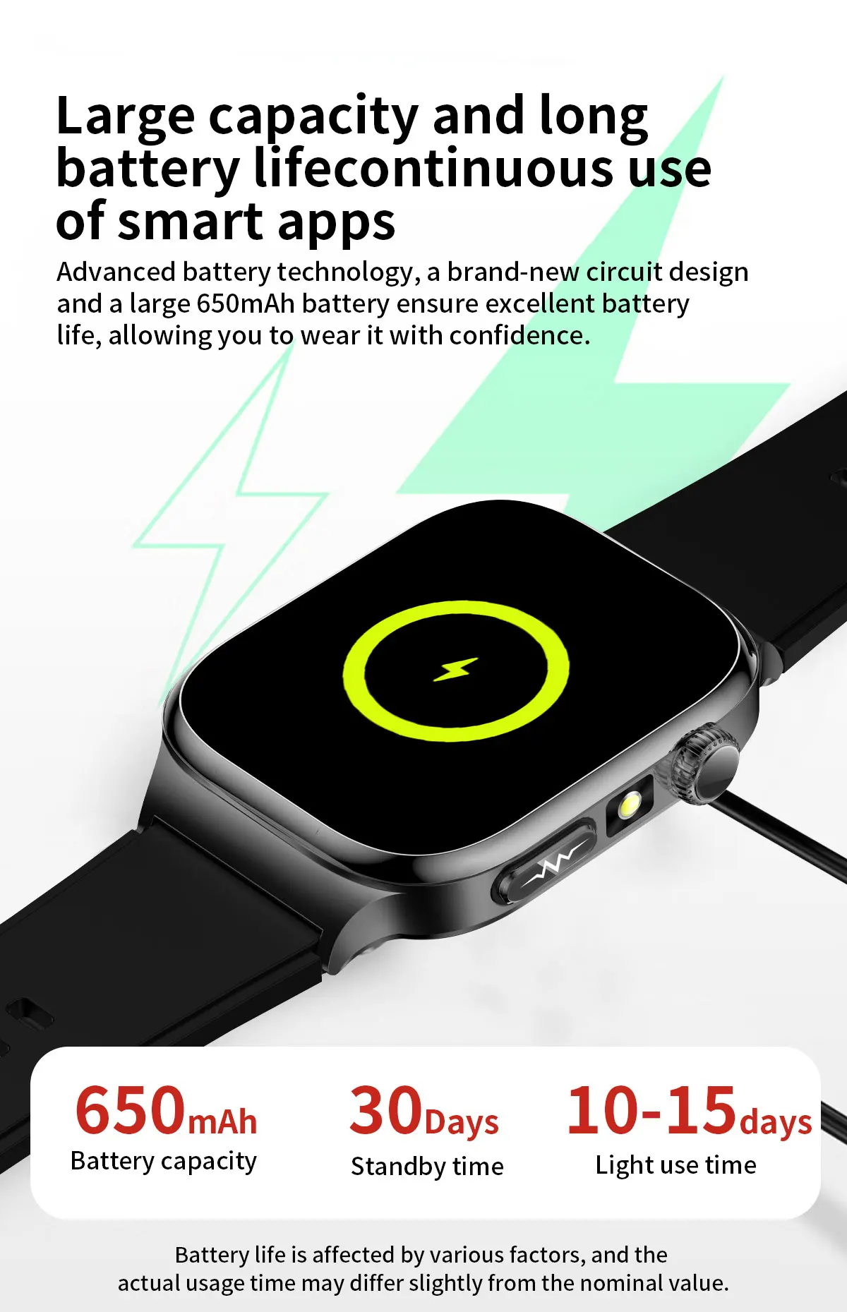 2026 Neue Krankenhausqualität Gesundheits-Smartwatch Körperfett EKG Blutsauerstoff Blutdruck Gesundheits-AMOLED-Bildschirm HD-Anruf Sport-Smartwatches für Herren – Detail 33