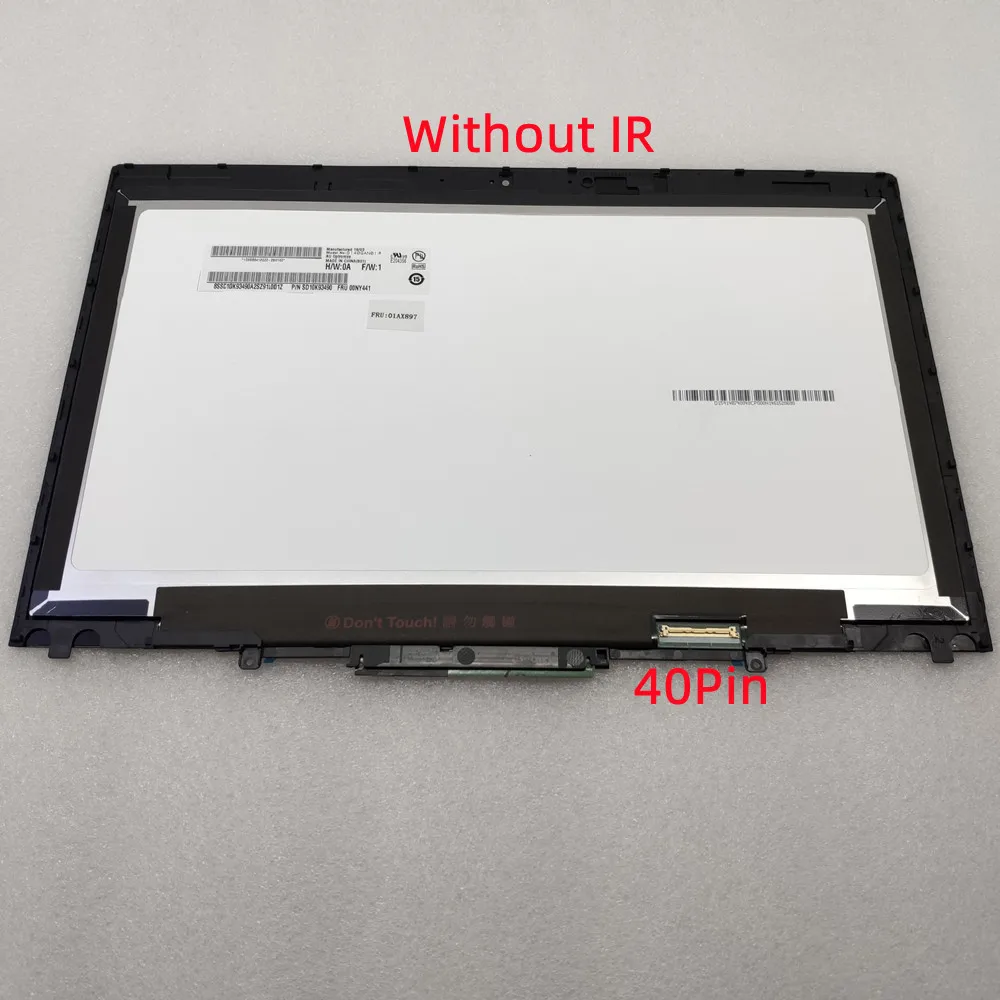 Imagem -03 - Yoga Display Lcd Tela de Toque Digitador Assembléia 14.0 Polegada Wqhd Led Painel para Lenovo Thinkpad x1 Yoga 2nd Gen 2023 x1