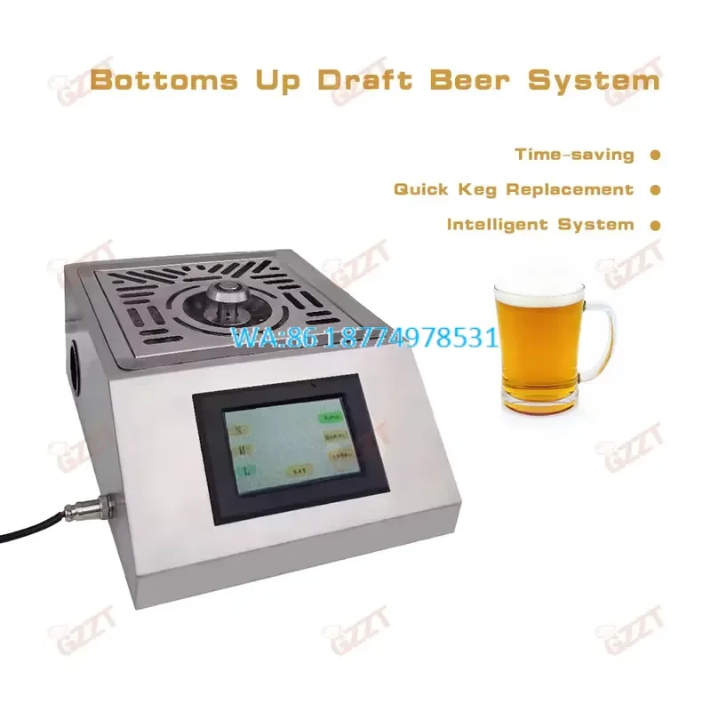 Wmwmnu for Single Bottoms Up Beer Dispenser Commercial Restaurant Kitchen Equipment Beer Chiller Wholesale Factory Direct