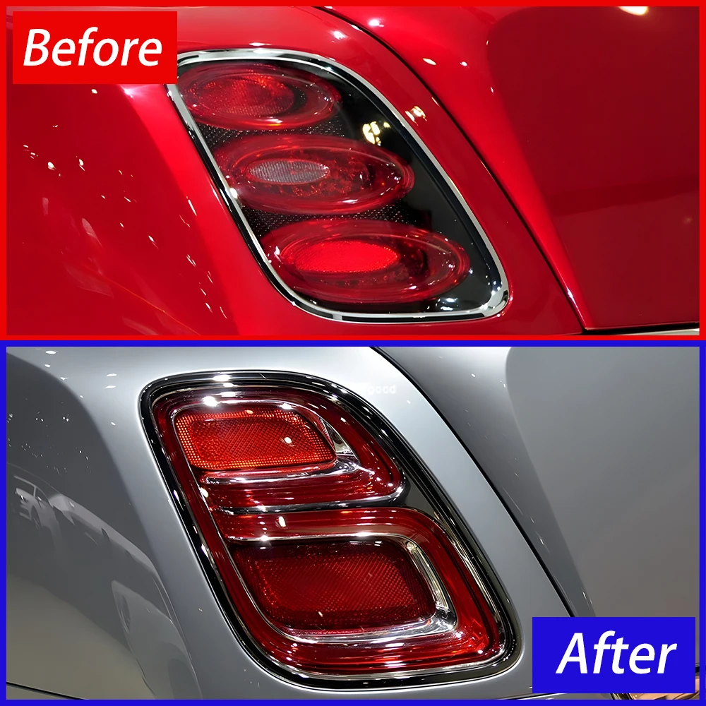 Car Taillights Assembly for Bentley Mulsanne 2015-2019 Led Auto Back Lamps Upgrade New Style Flashing Signal Light Accessories view 4