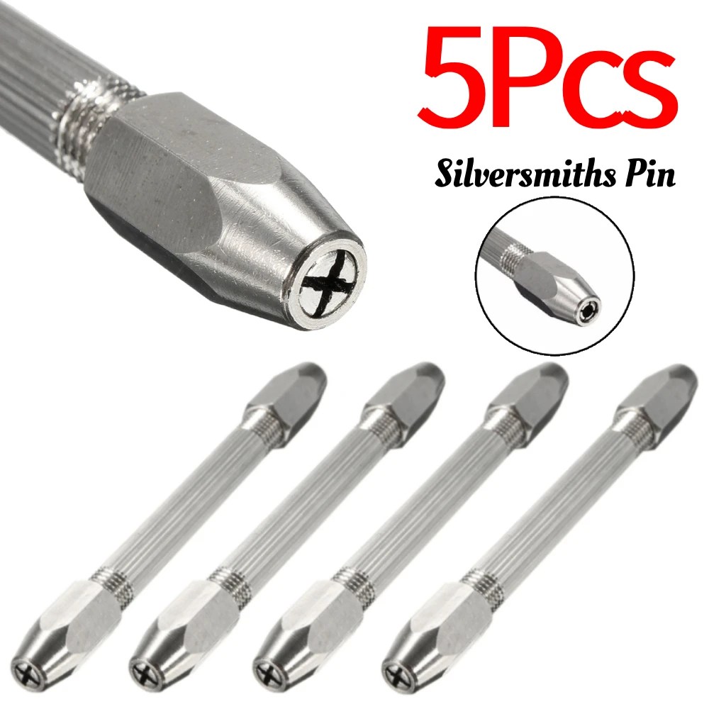 

5 шт. 0-3,1 мм серебряный штифт, антикоррозийные шестиугольные отвертки для часовщика, съемные ювелирные изделия для ремонта дома, аксессуары для резьбы
