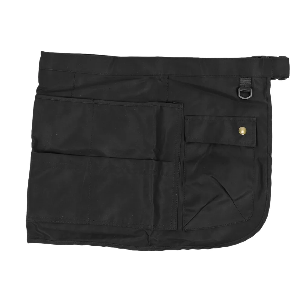 Durable Polyester Half Apron Multi Pockets Light Weight Tool Pouch Belt Adjustable Belt Utility Belt Makeup Artist & Hairstylist