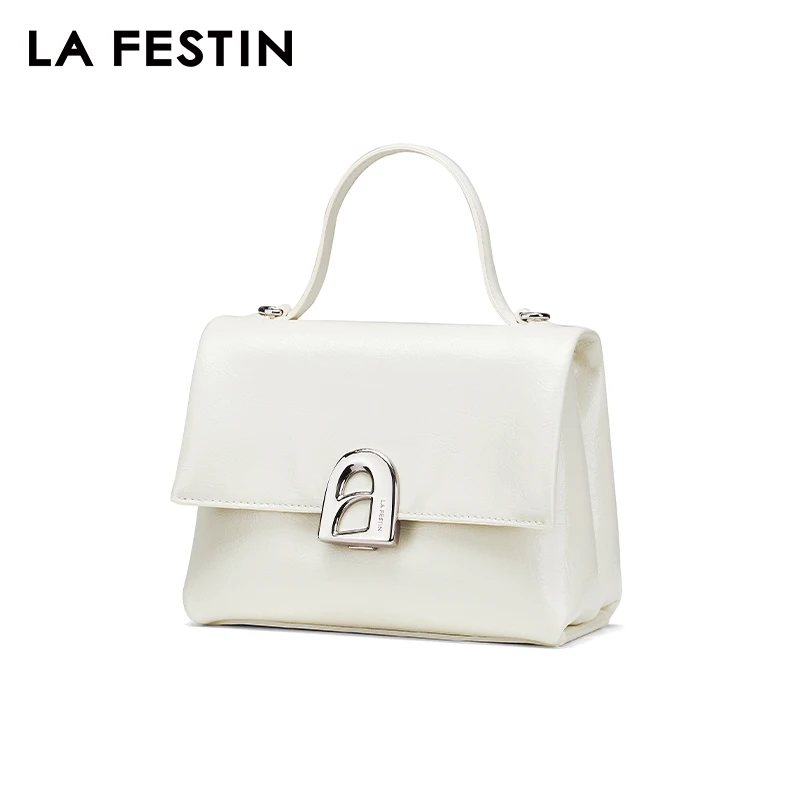 LA FESTIN Original 2024 New Handbag Women Luxury Designer Bags Crossbody Shoulder Bag Leather Bag Small Bag A-line Door Series