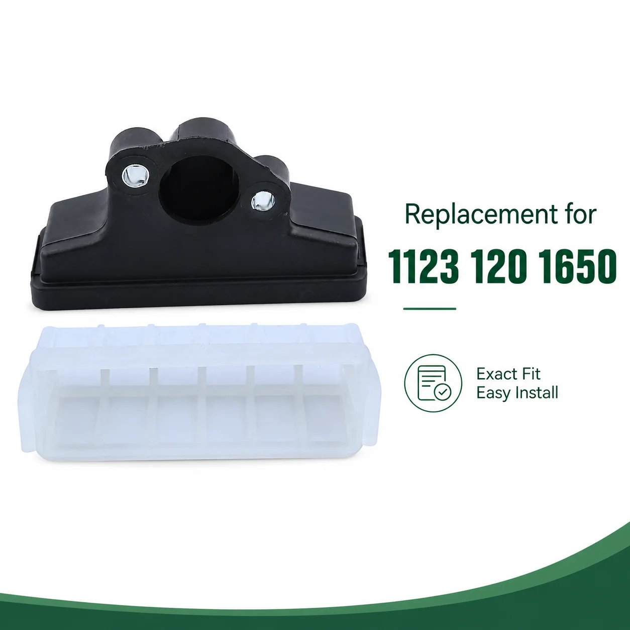 For Stihl 021 023 025 MS210 MS230 MS250 Chainsaw Socket-on Air Filter Assembly Replacement 1123 120 1650 1123-120-1651 Parts