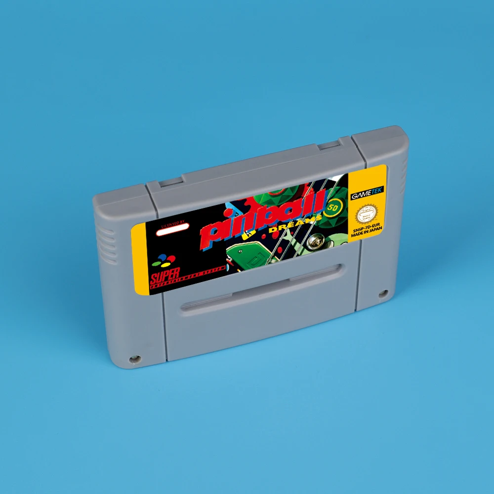 16-битная игровая карта Pinball Dreams Action для игровой консоли SNES версии NTSC США ДЛЯ NINTENDO