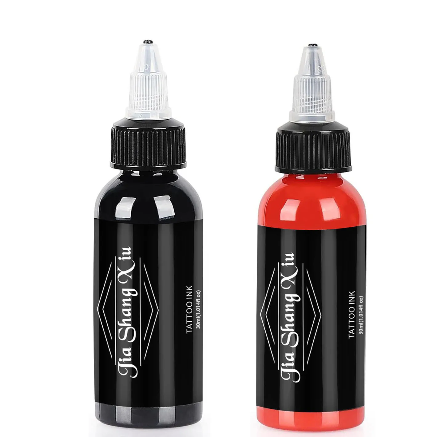 

Tattoo Ink-Black Red Tattoo Ink-Ink Set A Classic Combination of Black and Red-Suitable for Professional Tattoos and Artist