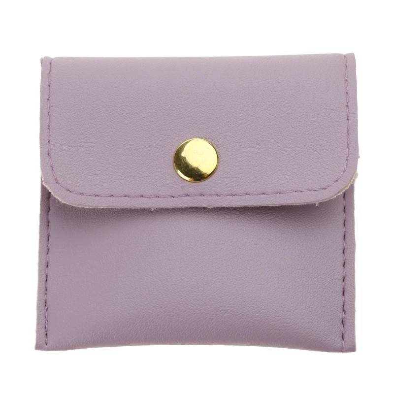 

E21F Универсальный ювелирный корпус портативный пакет для хранения для ожерелий/серьс/кольца/браслет -кнопку закрепления