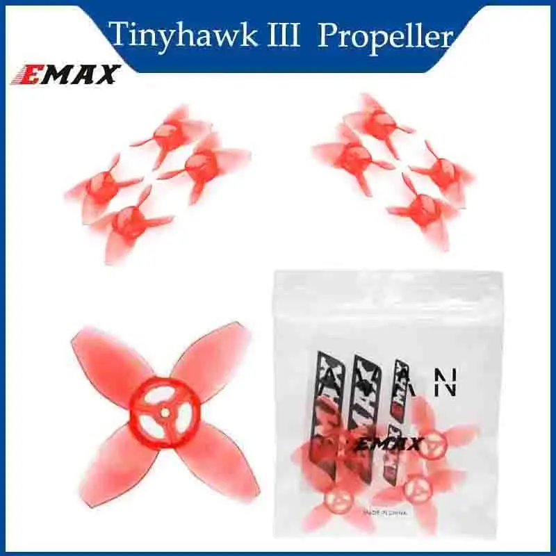

Emax Tinyhawk III 40 мм пропеллер для внутреннего Whoop FPV Racing Drone запасной пульт дистанционного управления игрушечный инструмент аксессуары RC