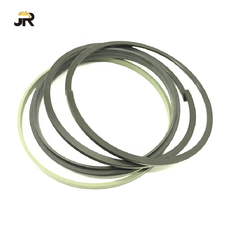 JR SPGW P503 Green PTFE Hydraulic Cylinder Piston Rod Oil Seal Excavator Rubber Plastic NBR Waterproof Hydraulic Seal