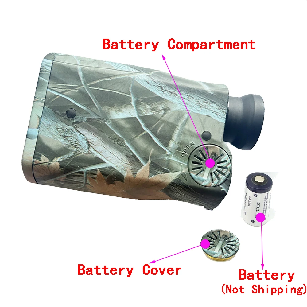 

Мощный ЖК-дисплей, охотничий лазерный дальномер 8x30, 1500 м, измеритель расстояния для гольфа, монокуляр, крыша, оптический телескоп FMC
