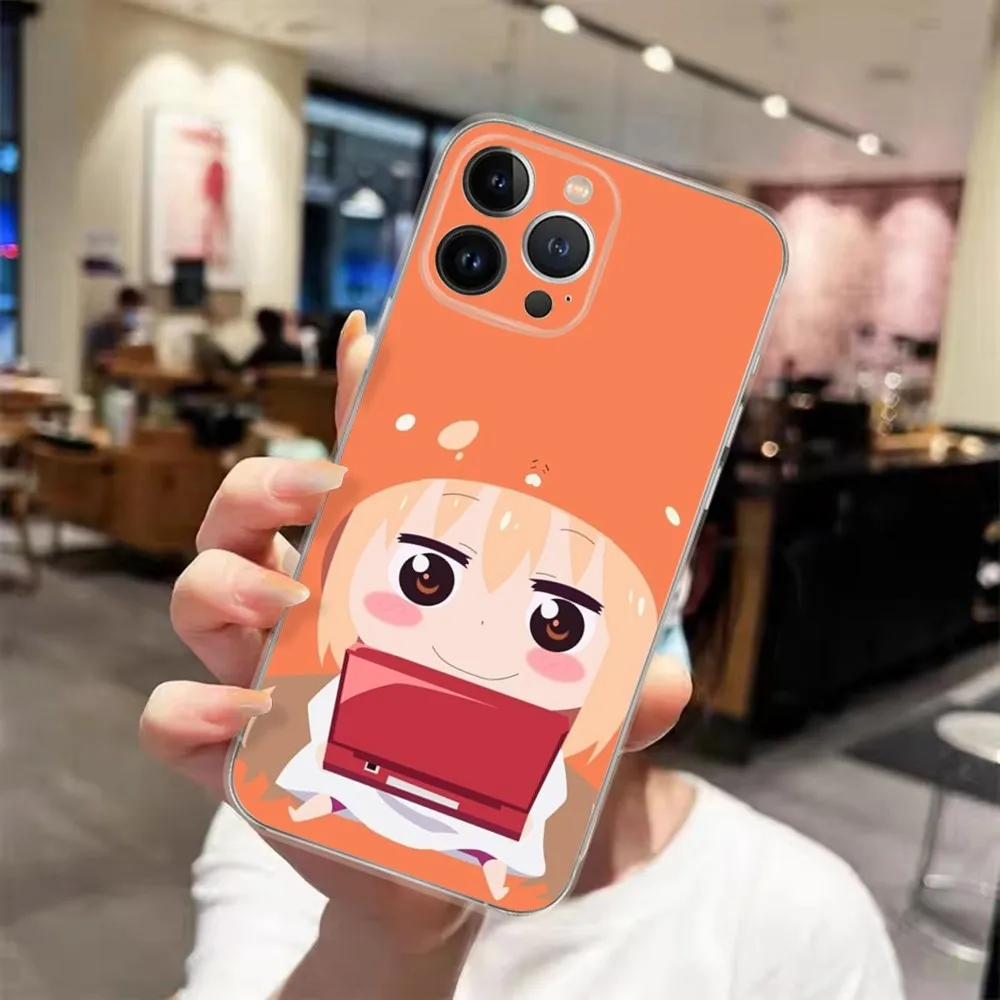 H-Himouto U-Umaru-chan Phone Case For iPhone 15 14 13 12 11 Pro Xs Max Mini XR X 7 8 Plus Shockproof Transparency Funda