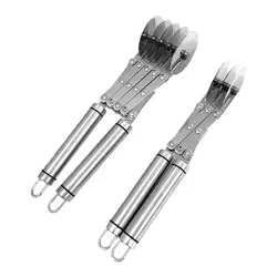 3/5 Wheels Retractable multi-wheel knife Stainless Steel Pizza Slicer With Handle Dough Divider Knife Flexible Roller Blade Tool