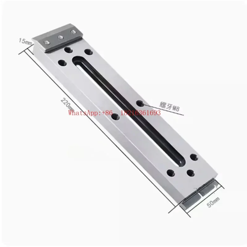 New 1664 Store Wire EDM Machine Clamp Tool 120/150X50X15mm Extension Jig Holder Stainless Steel M8 For Sodick DWC Wire Cut ED