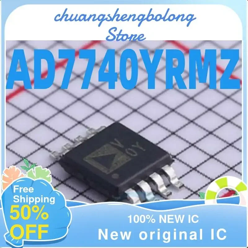 5 قطعة ad7740 ad7740yrmz AD7740YRMZ-REEL7 فوي msop8 جديد الأصلي IC
