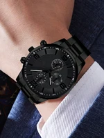 Casual Children's Quartz Watch Set with Bracelet Necklace Ring - Birthday Gift for Kids Fashionable Steel Strap Jewelry Combo 6