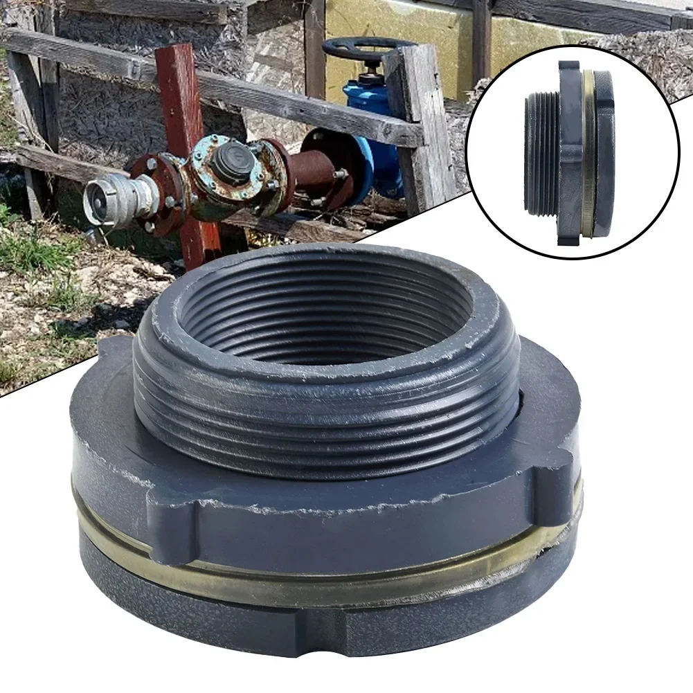 PVC Plastic Internal Thread Bulkhead Fitting Commercial Grade Quality Suitable for Garden Sockets and Water Tank Joints