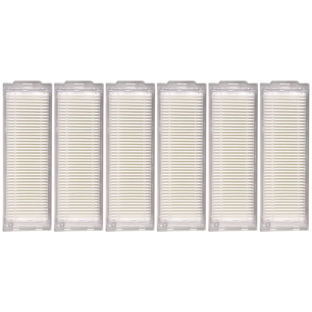 The New 6 Pcs Washable Hepa Air Filters for Mi Robot Vacuum Mop-P Pro STYTJ02YM Cleaning Robot Accessories STYTJO2M