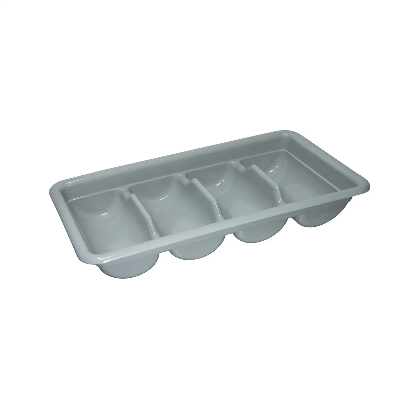 4 Compartment Cutlery Bin Space Saving Multipurpose Cutlery Flatware Storage Box