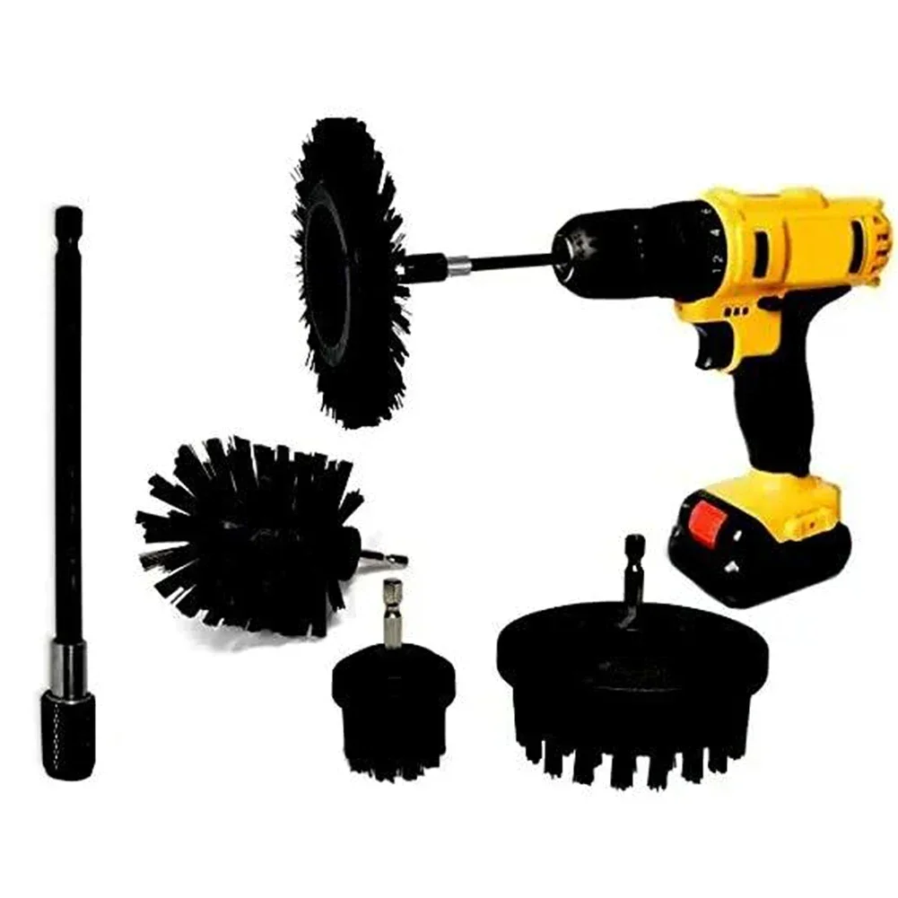 Kit per la pulizia del barbecue spazzola per griglia senza filo e sicura da usare con un trapano Cordless o Cord Home strumenti per barbecue fai da te accessori utensile elettrico