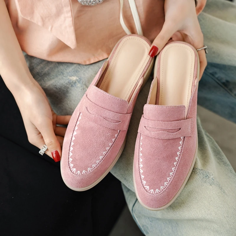 luxury-suede-leather-loafers-for-women-2026-summer-new-slip-on-slippers-flat-work-walking-high-quality-shoes-mueller-slippers