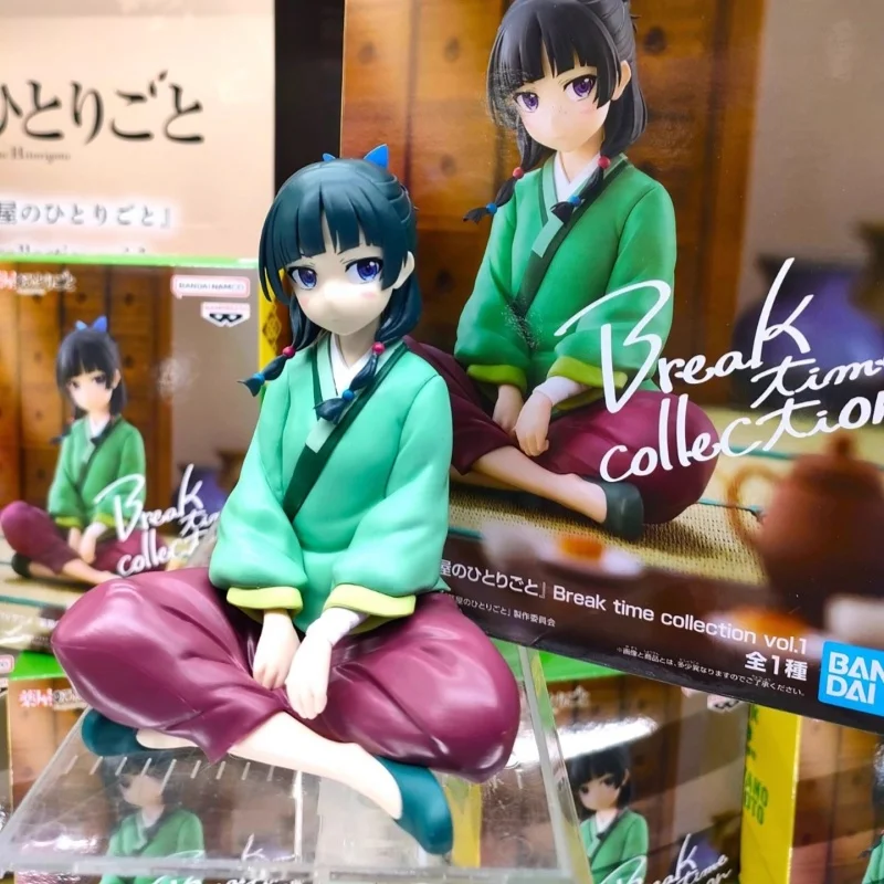 [Disponibile] Giocattolo anime autentico The Apothecary Diaries Tempo di riposo e mantello in piedi Maomao Figure Model Collection Regalo per ragazza