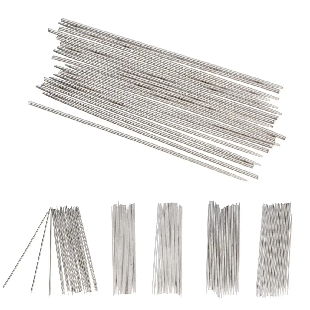 Saxophone Clarinet Repair Parts Spring Needle Kit Stainless Steel Flat Springs Tools for Instrument Repair