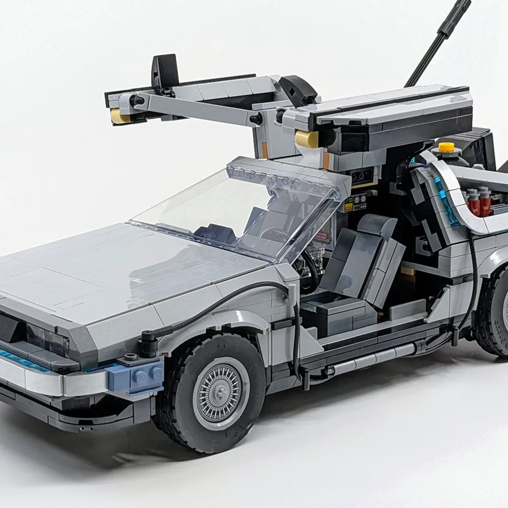 Compatible 10300 Back to the Future Time Machine DeLorean DMC-12 Building Blocks Construction Car Bricks Toys For Children Gifts