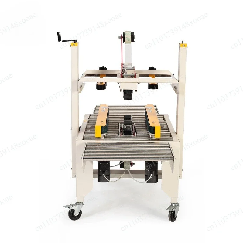 FXC-5050 Automatic Carton Sealing Machine with Left and Right Belt Drive, Tape Sealer for Packaging Line