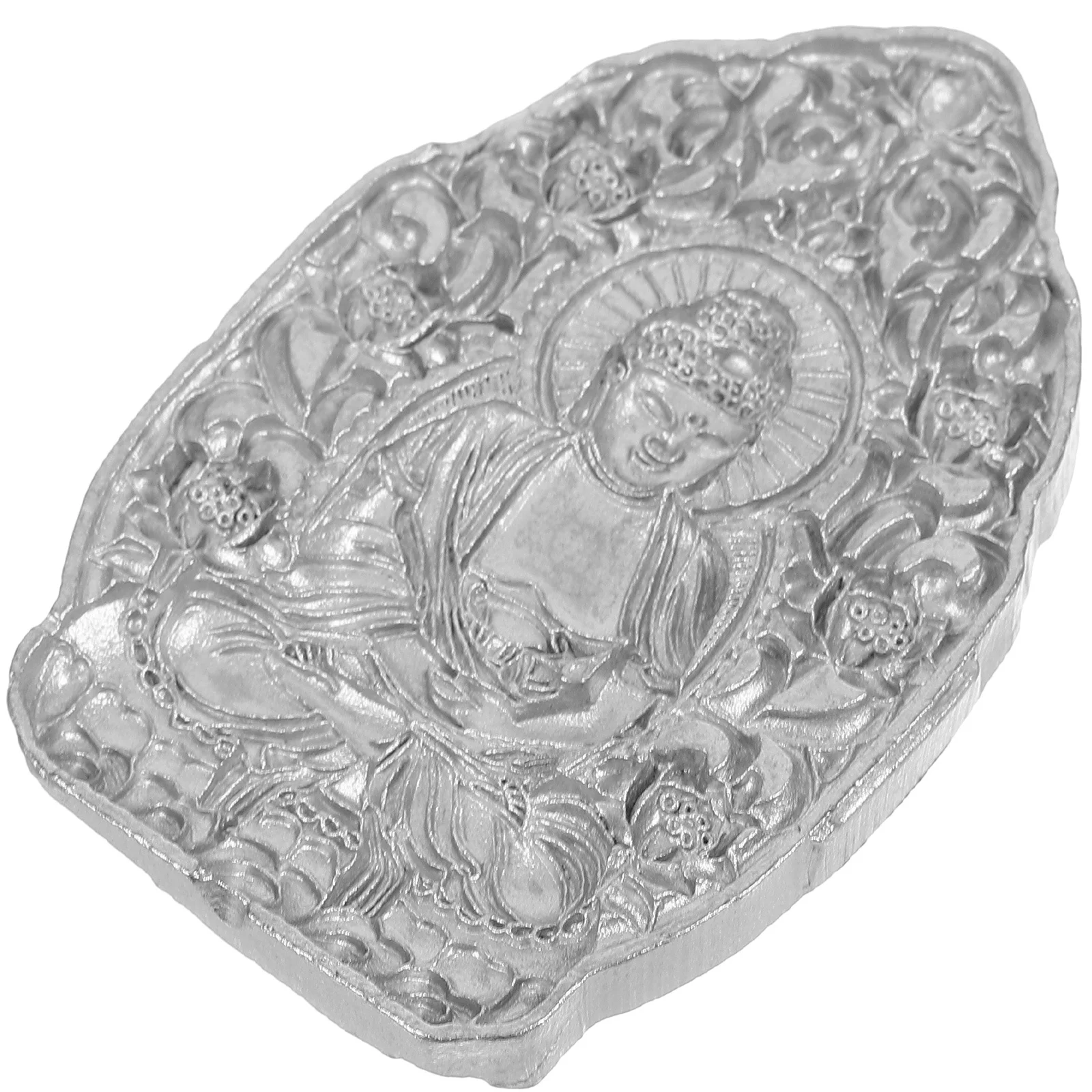 

Scented Tablet Making Mold DIY Buddha Design Steel Mold for Fragrant Crafts Reusable Aroma Pendant Casting Handmade Craft Tool