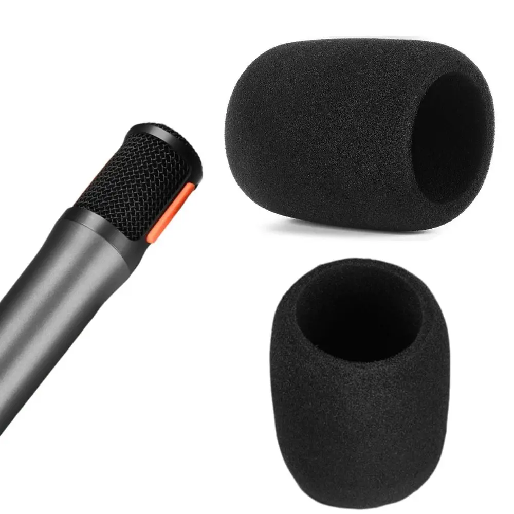 Replacement Mic Windscreen Cover Flocked Sponge Foam Windproof Microphone Cover Pop Filter Cover for JBL PartyBox Wireless