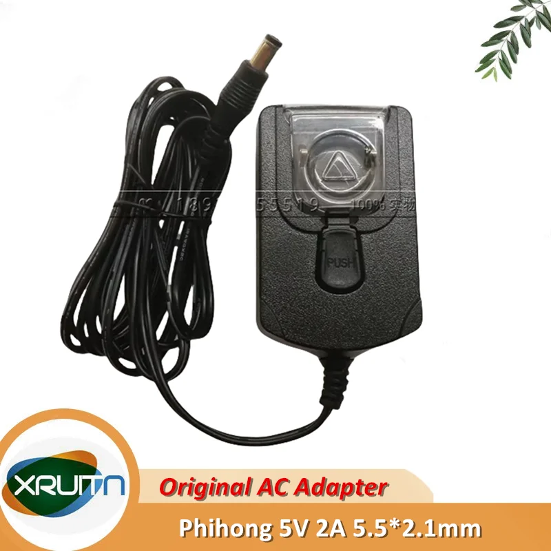 Original Phihong PSC12R-050 Power AC Adapter Charger 5V 2A Power Supply 5.5*2.1mm