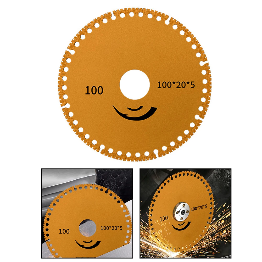 100mm Multifunctional Saw Cutting Disc Metal High Hardness Wear Resistant Blade For Tile Porcelain Angle Grinder Power Tool Acce