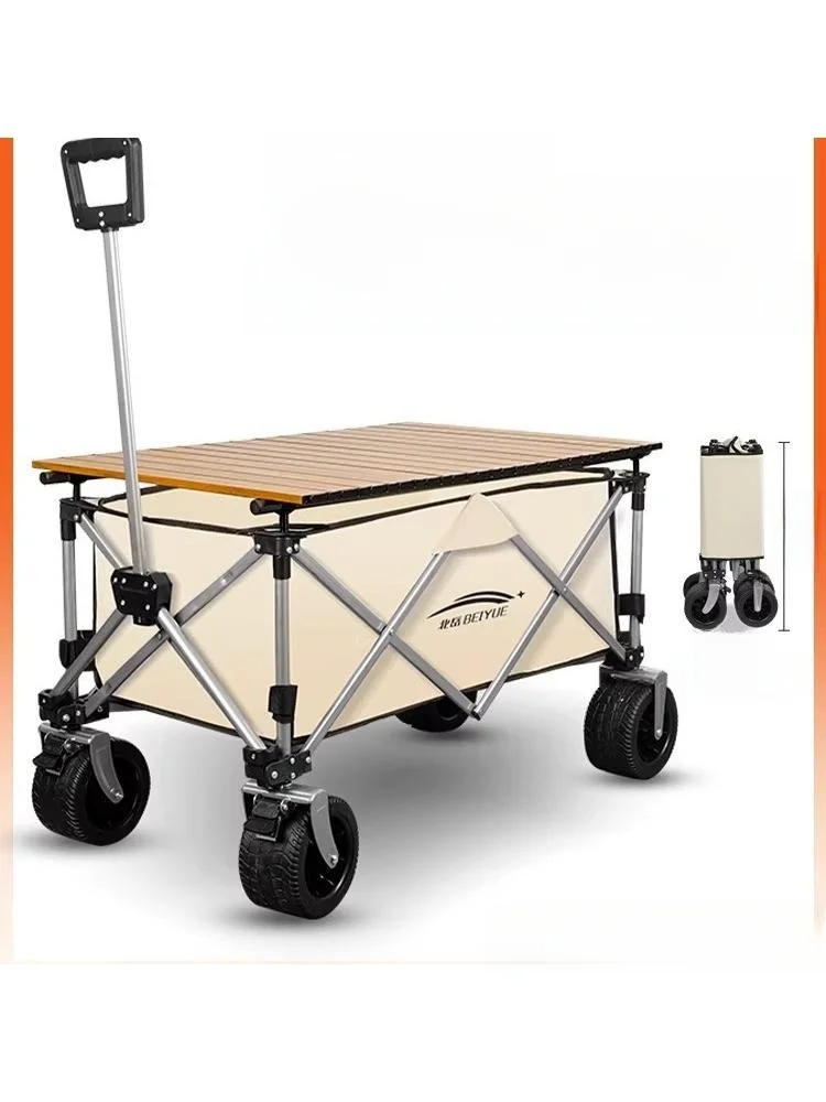 chariot-de-camping-pliable-pour-l'exterieur-remorque-compacte-a-tirer-a-la-main-pour-pique-nique-ideale-pour-enfants-et-adultes
