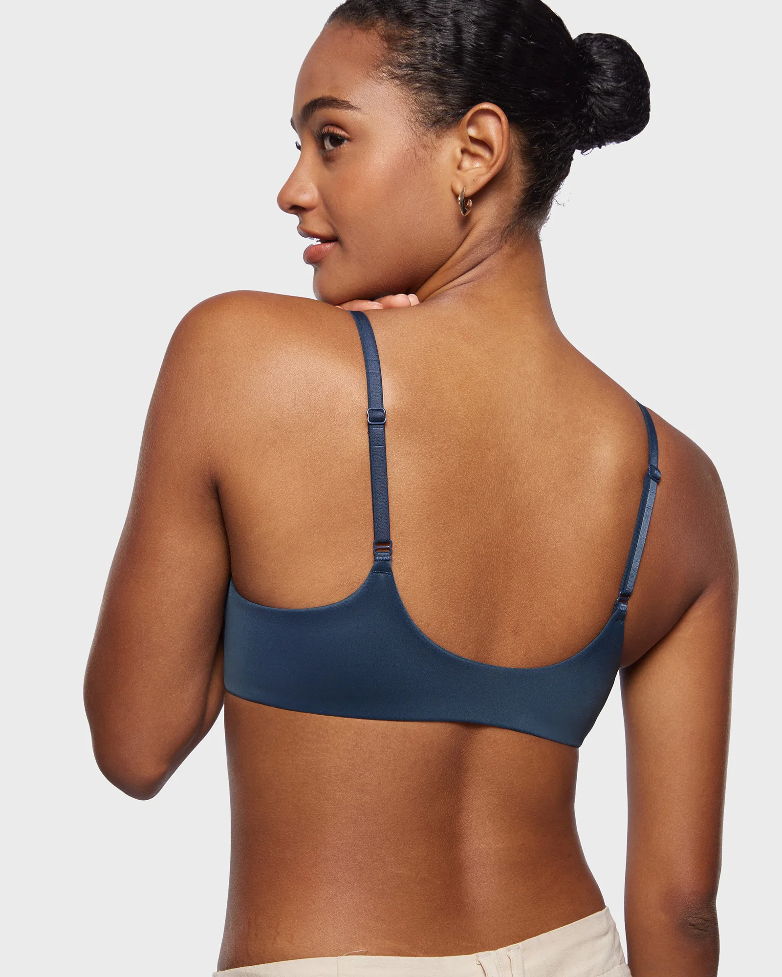 Women's Mesh Front Closure Bras Demi Plunge Supportive Comfortable Seamless Underwire Unlined Sheer Bras