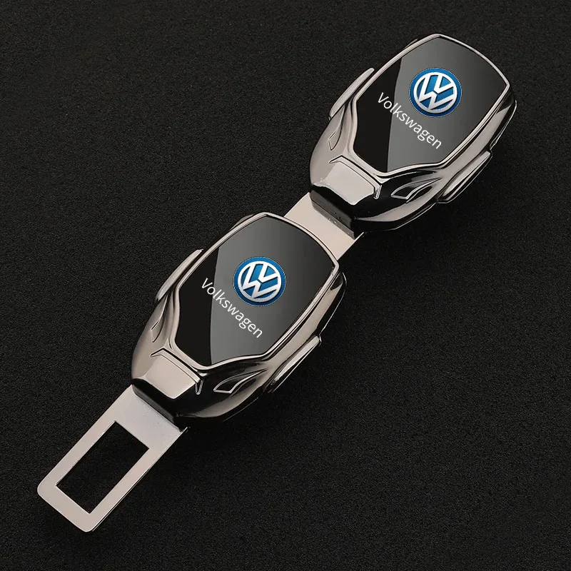 Car Safety Belt Extender Seat Belt Cover For Volkswagen VW Rline R Line Golf 3 5 7 Polo Passat GTI Bora Jetta Car Accessories