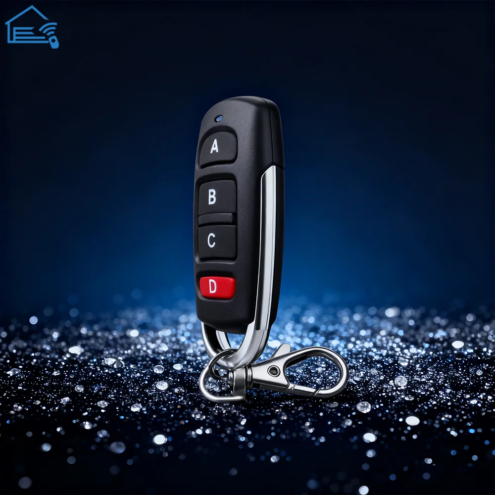 Copy Wireless RF 433mhz Remote Control Copy Code Garage Door Gate Duplicator 433 Mhz Key Remote Opener