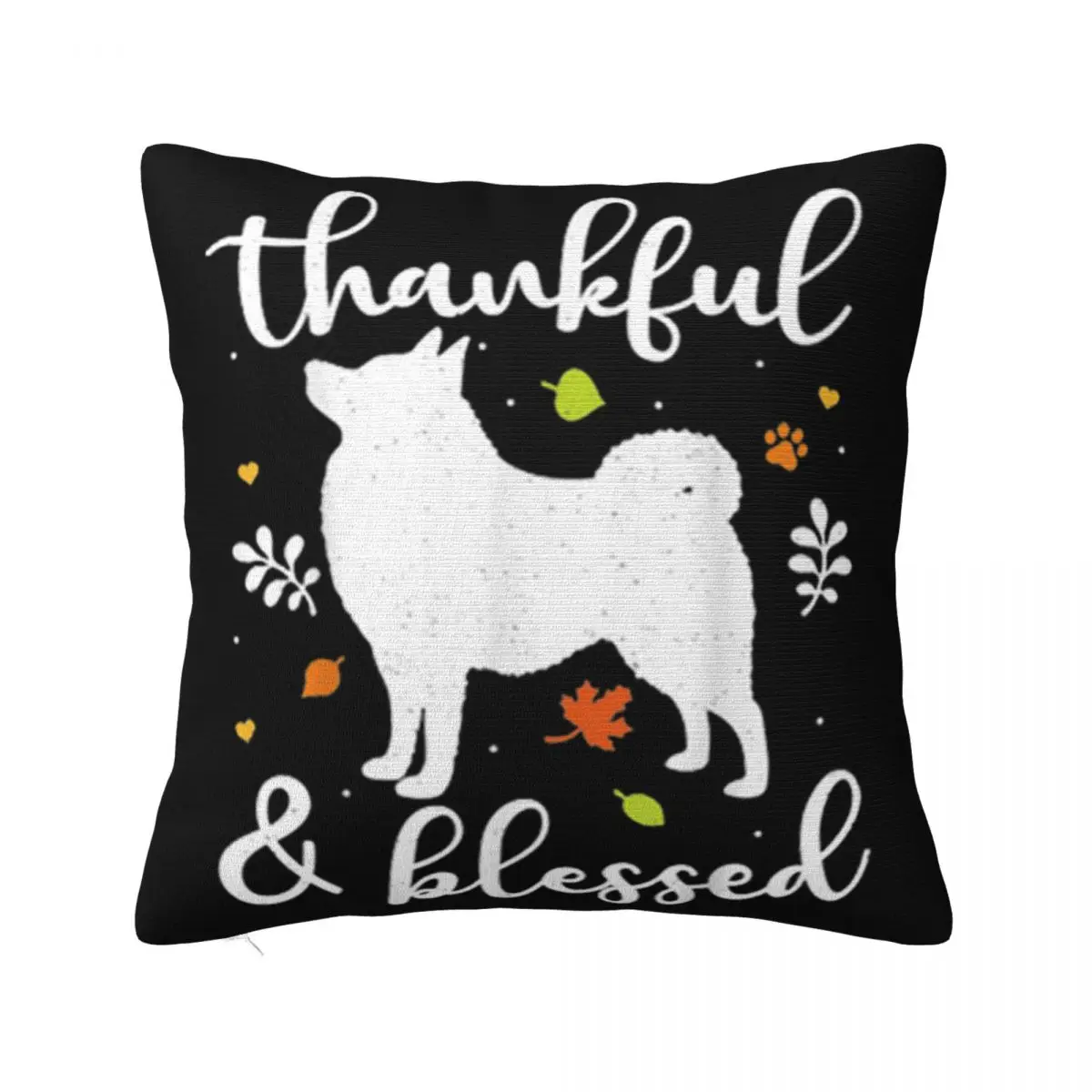 Hot Schipperke Thanksgiving Dog Thankful Blessed Mom Gift Novelty Discount Colour Newest Pillow Case