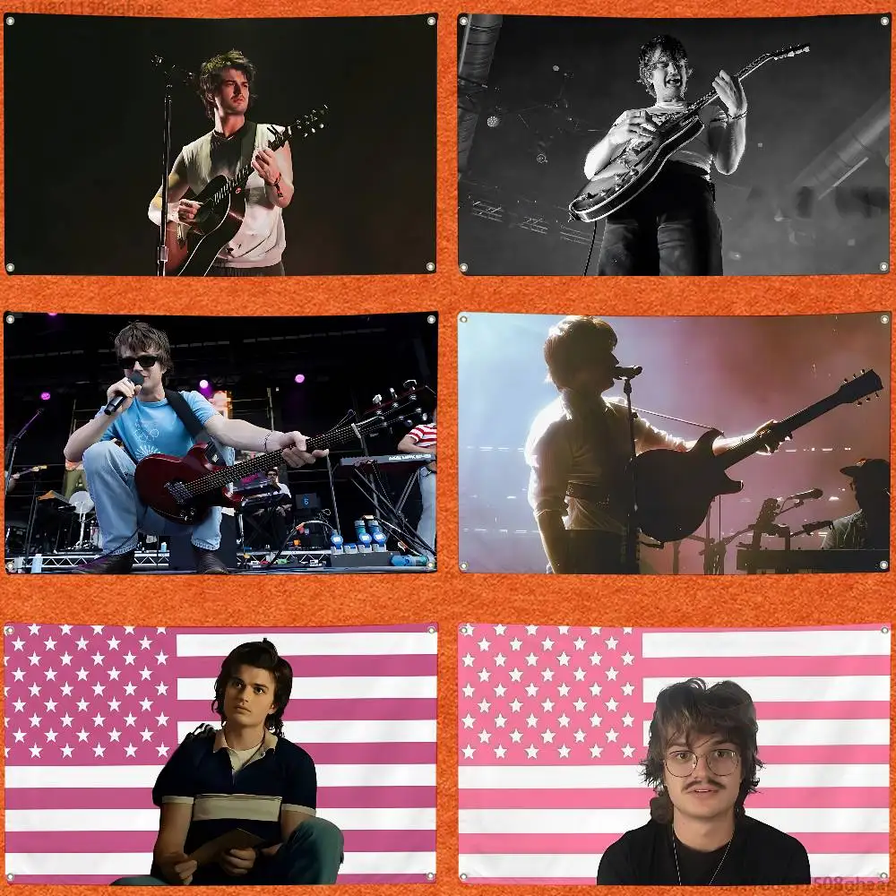 

J-Joe Keery Decide end of beginning Flag Tapestry Wall Hanging Sassy Aesthetic Decoration Dorm PartyBackdrops Cloth