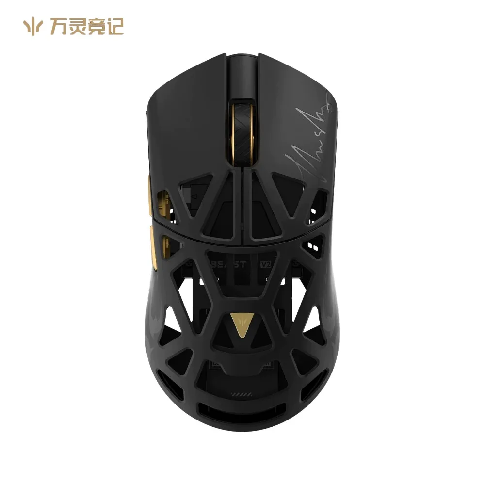Wlmouse Beast V2 Magnesium-Lithium Alloy Lightweight Wireless Gaming Mouse 8K Polling Rate PAW3955 HS Ergonomic E-sports Mouse