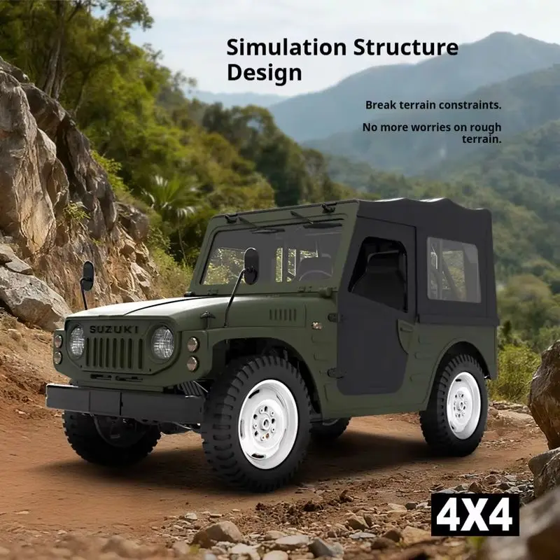 WPL C-84 RC Auto RC Crawler 4x4 Geländewagen Klettern Simulation Auto Modell RTR für Jungen Geburtstagsgeschenk Weihnachten