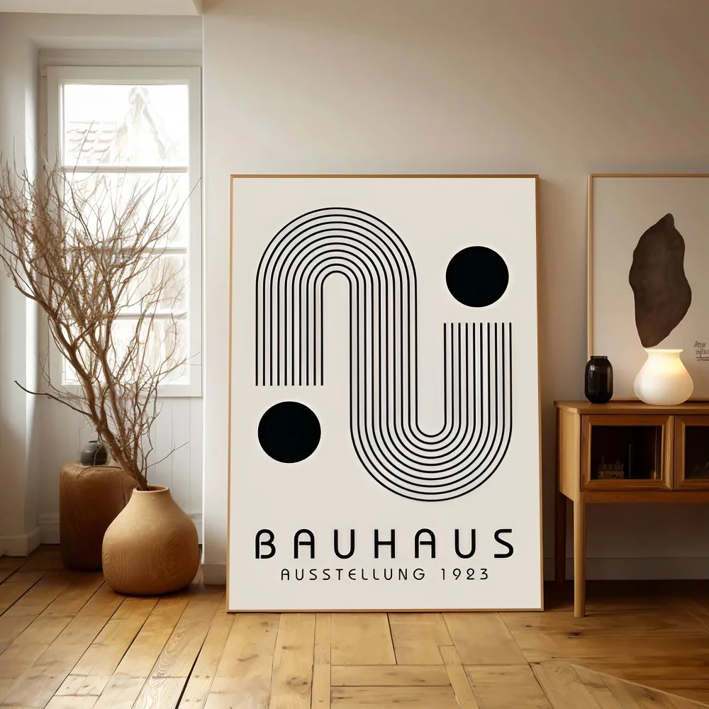 Bauhaus Classic Vintage Posters HD Quality Wall Art Retro Posters for Home Room Wall Decor